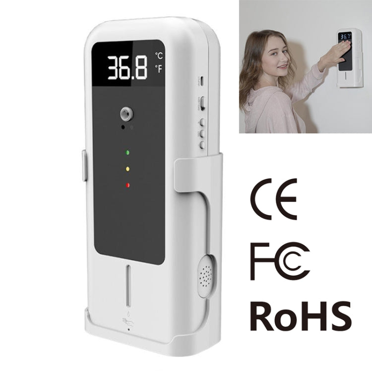 Termometro a infrarossi YAD-001 + Dispenser automatico per sterilizzazione con sensore a infrarossi con supporto per treppiede, YAD-001