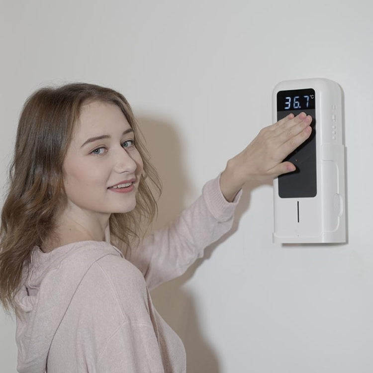 Termometro a infrarossi YAD-001 + Dispenser automatico per sterilizzazione con sensore a infrarossi con supporto per treppiede, YAD-001