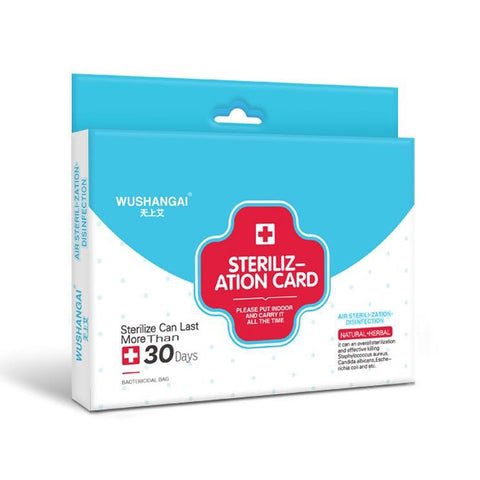 Scheda di sterilizzazione dell'aria Scheda protettiva portatile antibatterica VB anti-influenza per la rimozione degli acari per bambini