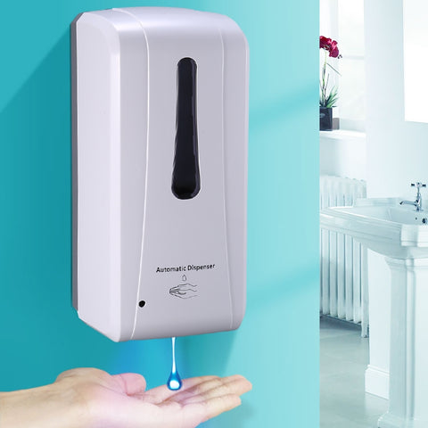 Dispenser di Sapone Disinfettante a Induzione 1000 ml con Blocco di