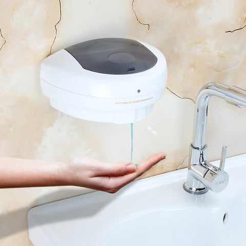 Dispenser automatico da parete per sapone schiumoso da 500 ml in
