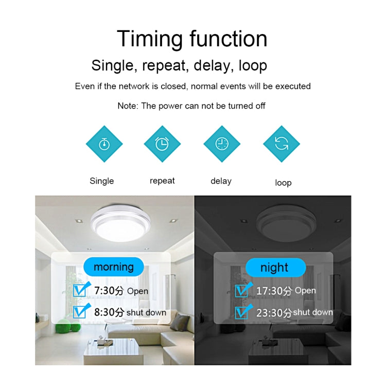 Sonoff  Touch 120mm 1 Gang Tempered Glass Panel Wall Switch Smart Home Light Touch Switch, Compatible with Alexa and Google Home, AC 90V-250V 400W 2A   ...