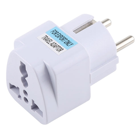 Adaptateur pour chargeur de batterie de voyage avec prise de courant universelle portable pour spina UK à prise européenne avec fusible