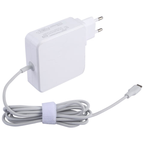 Caricabatterie portatile con adattatore di alimentazione USB-C/Type-C da 87 W con cavo di ricarica da 1,8 m, presa europea