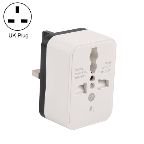 Presa per adattatore di alimentazione per caricabatterie da viaggio doppio USB WN-2018, spina UK, UK Plug