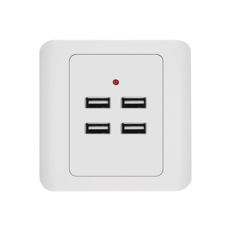 4-Port USB Wall Charger Adapter with 3.1A Power Output