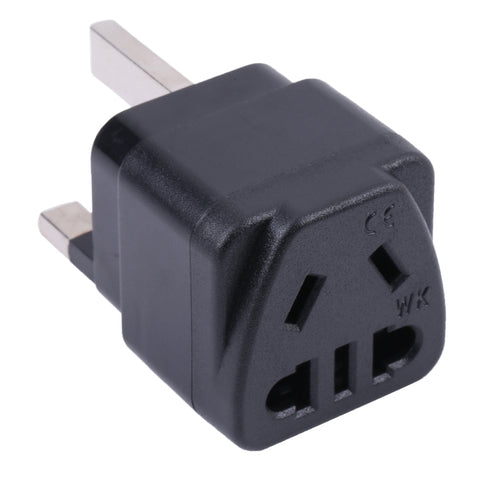 Adaptateur d'alimentation portable universel à cinq fori de WK à presa UK avec fusible, WK vers UK avec Fuse