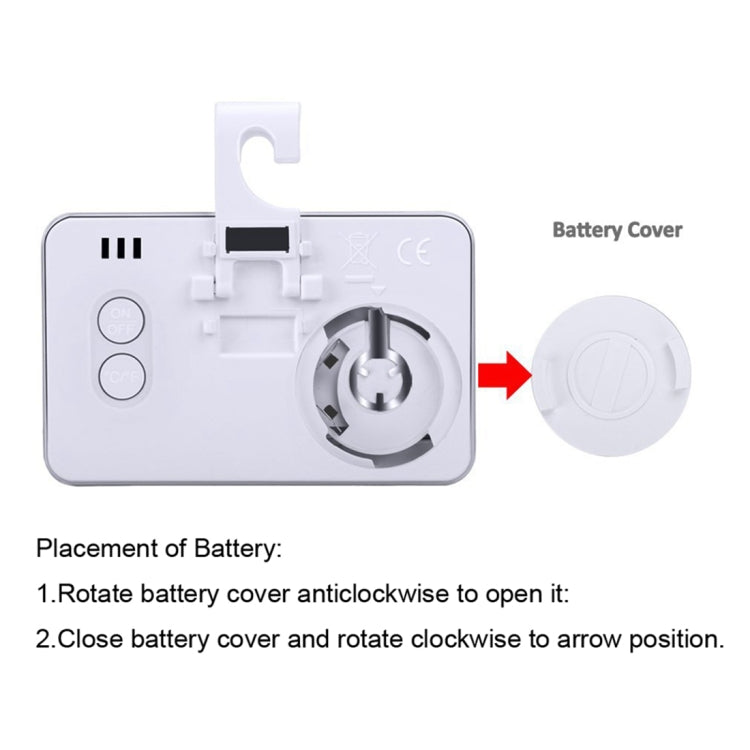 Termometro Digitale per Frigorifero con Display LCD e Gancio -