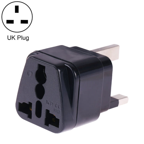 Batterie de voyage avec adaptateur d'alimentation à pression universelle portable à prise britannique avec fusible, prise britannique (avec fusible)