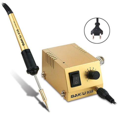 BAKU BK-938 AC 220V 1-18W Mini station de chauffage thermique Ferro da remuer elettrico, spina europea (consegna colore casuale), BK-938