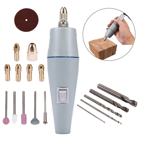 Mini machine électrique WLXY WL-500B, 110 V-240 V, mandrin pour trappe adapté : 0,3 mm-4,0 mm, WL-500B