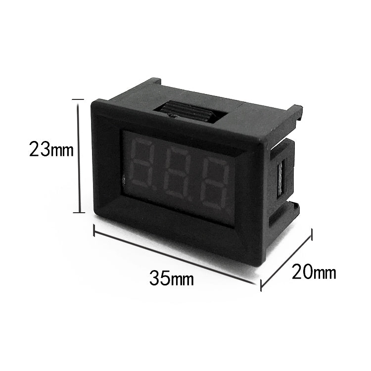 Digital Voltage Meter 2-Wire 10 PCS with Color Display