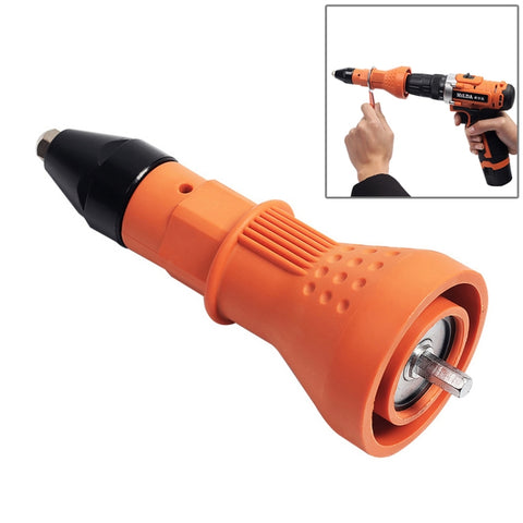 Outil adaptateur pour rivets électriques, batterie avec pistolet pour rivets électriques 220V, pistolet à écrous à rivets