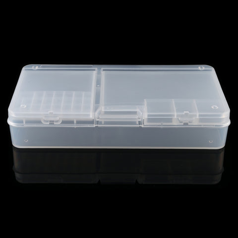 W203 Scatola di immagazzinaggio del contenitore dell'organizzatore di plastica per gioielli Orecchino Gancio da pesca Accessori per dispositivi mobili Piccoli accessori, W203