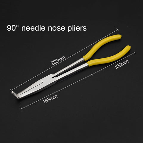 Utensile manuale per pinze a becchi piegati a 90 gradi multifunzione da 11 pollici, 90 Degree Bending