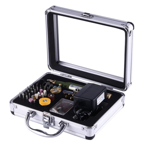 WLXY P-800 Set mini smerigliatrice per trapano elettrico 80 in 1, 110 V-240 V, spina americana, P-800 80 in 1