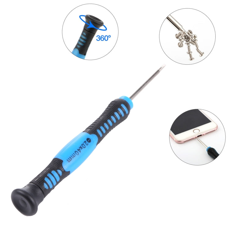 JIAFA JF-607 2.0 Mobile Phone Repair Screwdriver - Blue