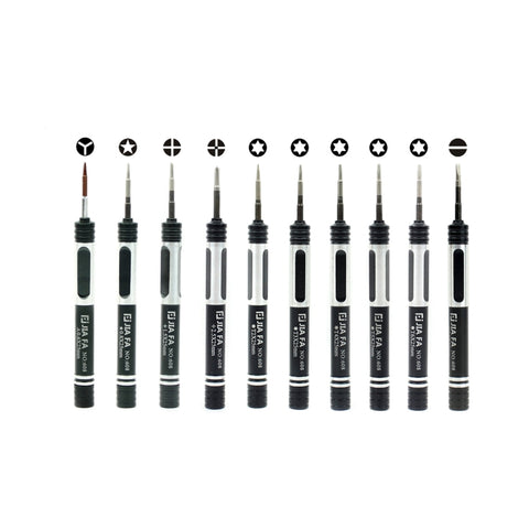 JF-8134 Cacciavite combinato con strumento di riparazione per telefoni cellulari in metallo multi-modello 10 in 1 disponibile, JF-8134 10 in 1