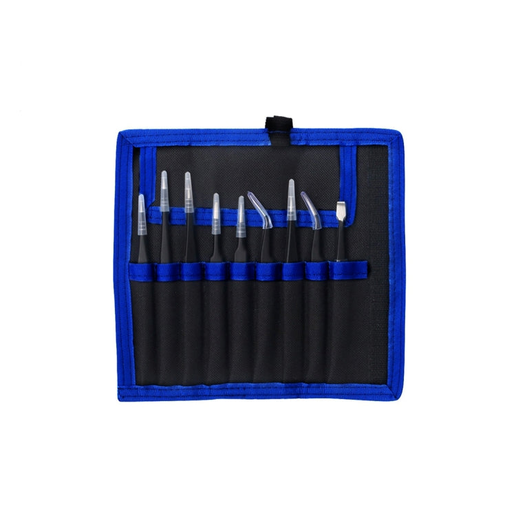Precision Metal Tweezers Tool Kit for Repairs - JF-8142
