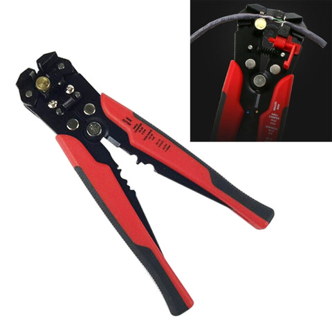 Pinza spelafili per cavi multifunzionale 5 in 1, pinza per piegare i terminali autoregolanti, pinza spelafili, consegna colore casuale, 5 in 1