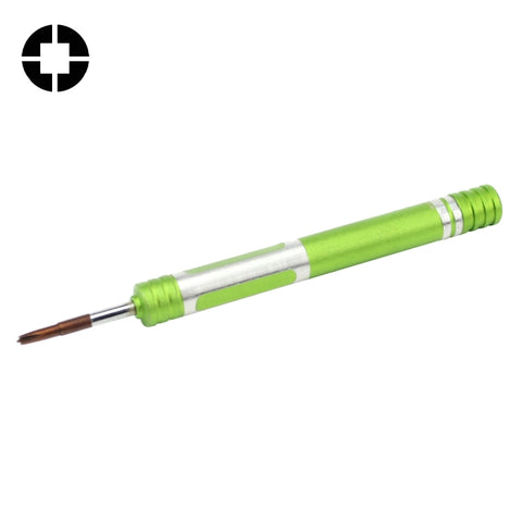 608-2.5 Cacciavite per riparazione cornice centrale con punta a croce cava 2.5, 2.5 Hollow Cross (Green) - Novalix Store