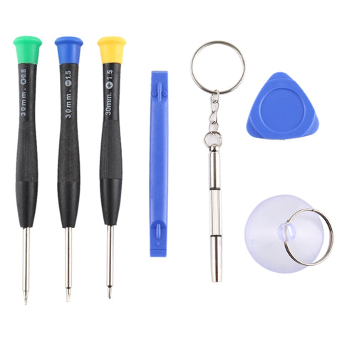 JF-17010301 Ensemble d'instruments de réparation 7 en 1 pour iPhone, Samsung, JF-17010301