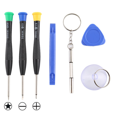 JF-17010301 Ensemble d'instruments de réparation 7 en 1 pour iPhone, Samsung, JF-17010301
