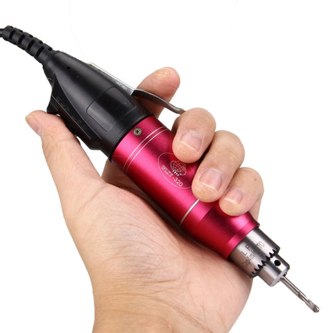 Mini machine électrique WLXY WL-320 avec réglage de la vitesse, 110 V-240 V, mandrin adapté : 0,3 mm-4,0 mm, colonne américaine, WL-320
