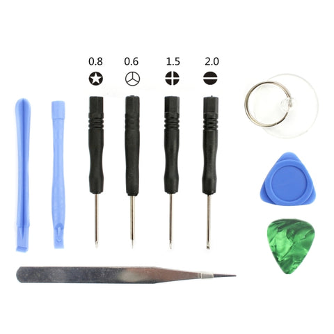 Set di strumenti di riparazione 10 in 1 per iPhone 7, JF-i7mini02