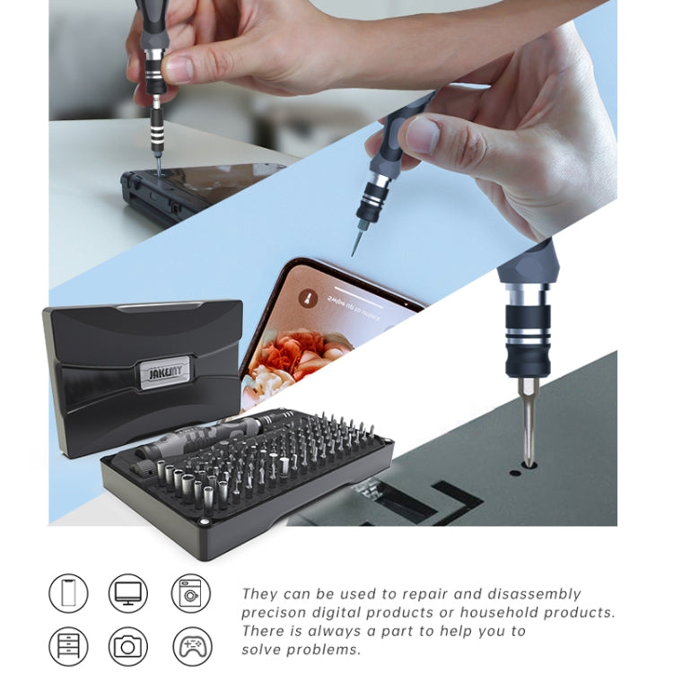 106-in-1 Watch and Phone Repair Tool Kit - JAKEMY JM-8176