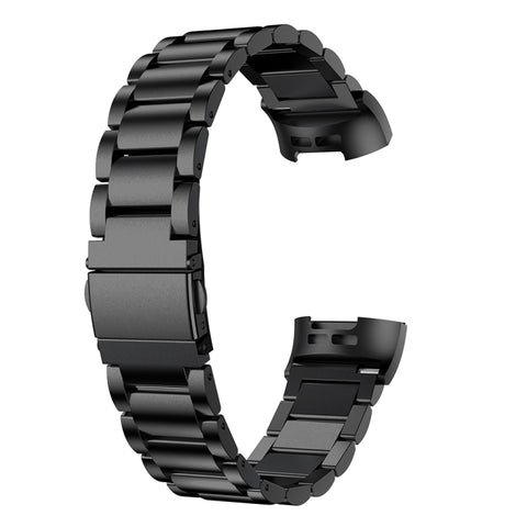 Cinturino in Acciaio Inossidabile per Fitbit Charge 4 con Fibbia a