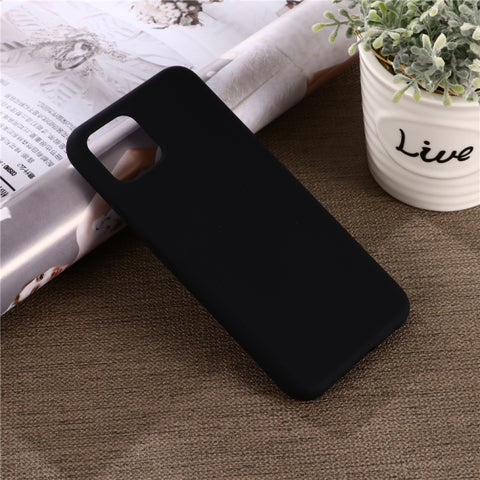 Custodia in silicone liquido antiurto per Google Pixel 4XL -