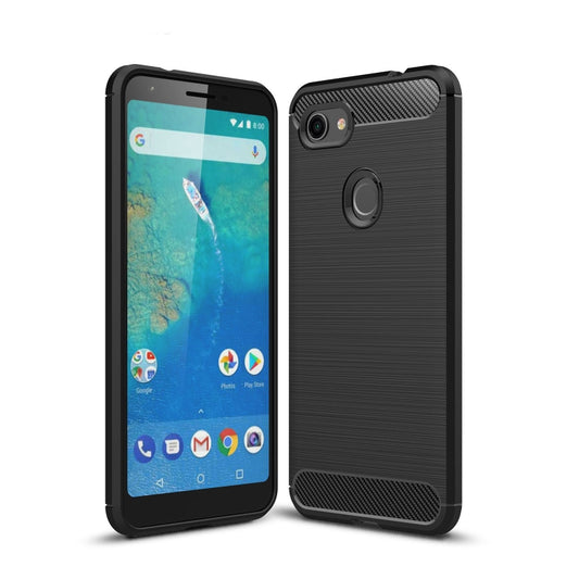 custodia-in-tpu-antiurto-in-fibra-di-carbonio-con-trama-spazzolata-per-google-pixel-3xl-lite-for-google-pixel-3xl-lite-google-pixel-3xl-lite - immagine 1