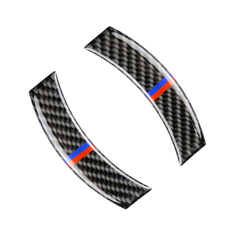 2 pezzi di colore rosso blu per auto F pannello di navigazione pannello di navigazione adesivo decorativo in fibra di carbonio per BMW Mini Cooper Countryman Clubman F54 / F55 / F56 / F60, For BMW Mini F54 (Red Blue Color) - Novalix Store