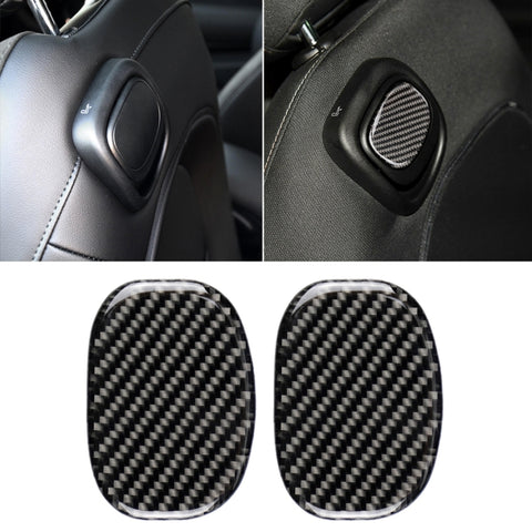 Adhésif décoratif en fibre de carbone avec main postérieure pour seggiolino auto pour BMW Mini Cooper F55 / F56, pour BMW Mini Cooper JCW One F56