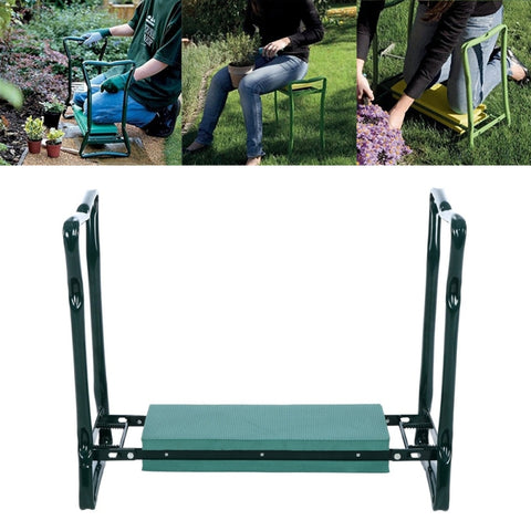 Ginocchiere pieghevoli per sgabello da giardino in acciaio inossidabile, Tabouret