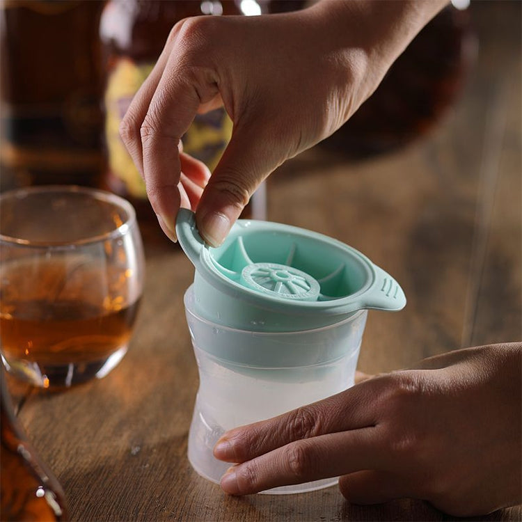 Silicone Ice Cube Maker for Whisky and Wine - Spherical Tray
