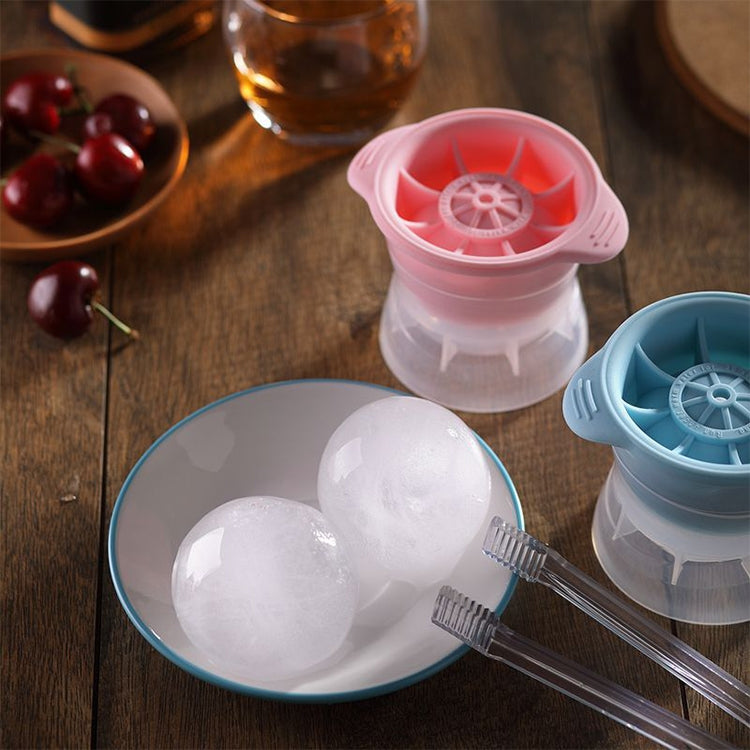 Silicone Ice Cube Maker for Whisky and Wine - Spherical Tray