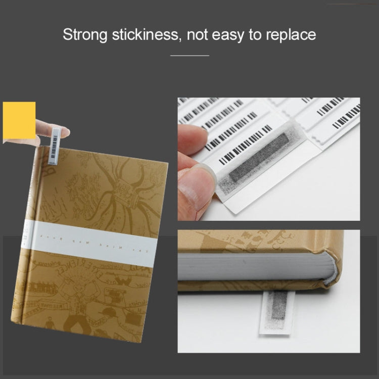 Etichette adesive di sicurezza DR con codice a barre - 100 pezzi per