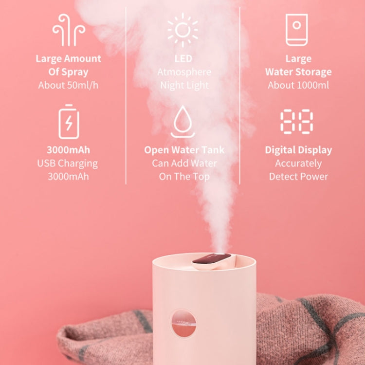Umidificatore per auto USB Strumento per il rifornimento dell'acqua della batteria di grande capacità per uso domestico