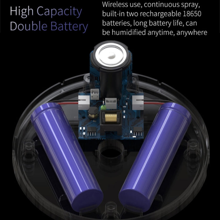 Umidificatore per auto USB Strumento per il rifornimento dell'acqua della batteria di grande capacità per uso domestico