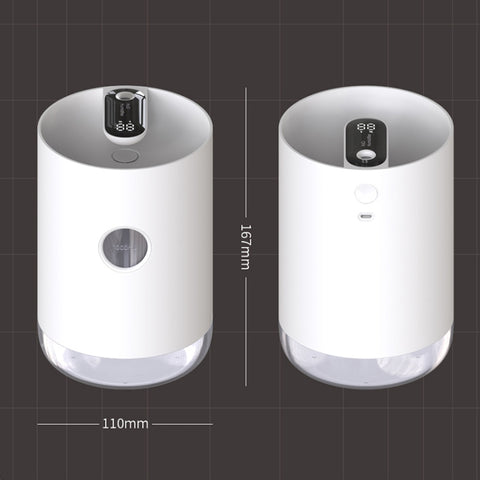 Umidificatore per auto USB Strumento per il rifornimento dell'acqua della batteria di grande capacità per uso domestico