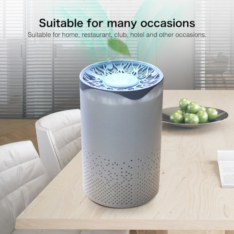Umidificatore d'aria per casa auto con purificatore d'aria anionico per sterilizzazione UV quadrato portatile, Square UV Sterilization