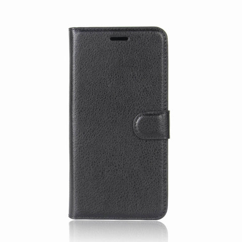 Custodia in pelle con chiusura orizzontale Litchi Texture per Huawei P30 Lite, con portafoglio, supporto e slot per carte, For Huawei P30 Lite