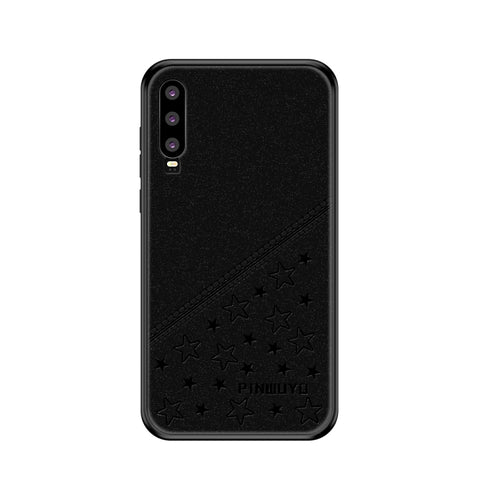 PINWUYO Custodia impermeabile antiurto per PC+TPU+PU a copertura totale per Huawei P30, Huawei P30