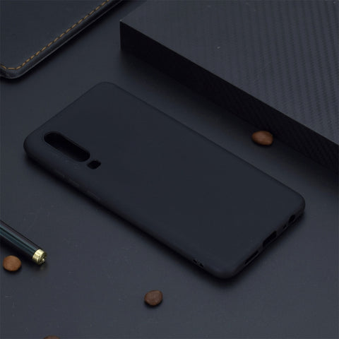 Custodia in TPU color caramello per Huawei P30