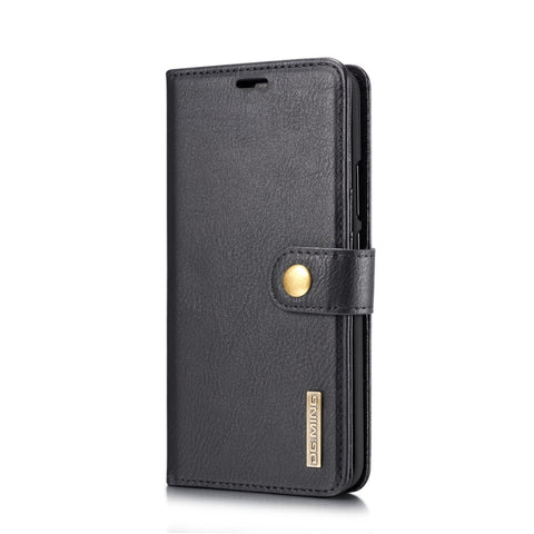 DG.MING Custodia in pelle magnetica staccabile con texture Crazy Horse per Huawei Mate 20 Lite / Maimang 7, con supporto, slot per carte e portafoglio, Huawei Mate 20 Lite / Maimang 7