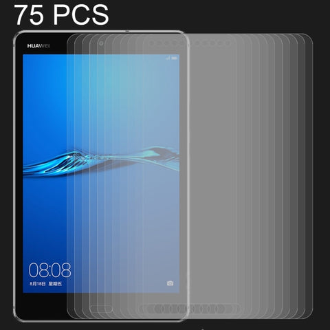 75 PZ per Huawei MediaPad M3 Lite 8.0 pollici 0.3mm 9H Durezza superficiale Pellicola in vetro temperato antideflagrante, For M3 Lite 8.0