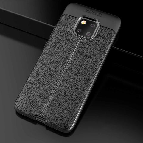 Custodia antiurto in TPU con texture Litchi per Huawei Mate 20 Pro, For Huawei Mate 20 Pro, Huawei Mate 20 Pro, For Mate 20 Pro