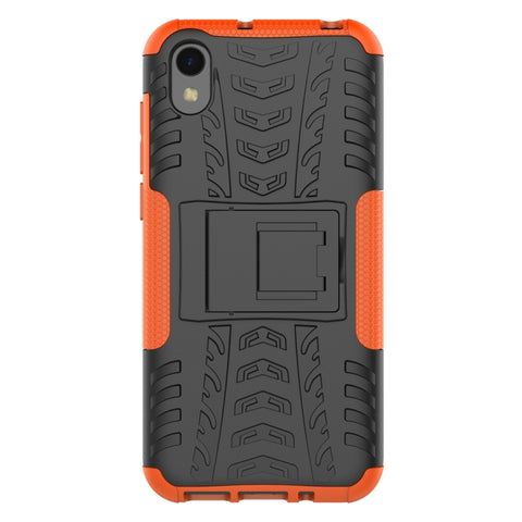 Housse antiurto avec motif pneumatique en PC + TPU pour Huawei Honor 8s, avec support, pour Huawei Honor 8s